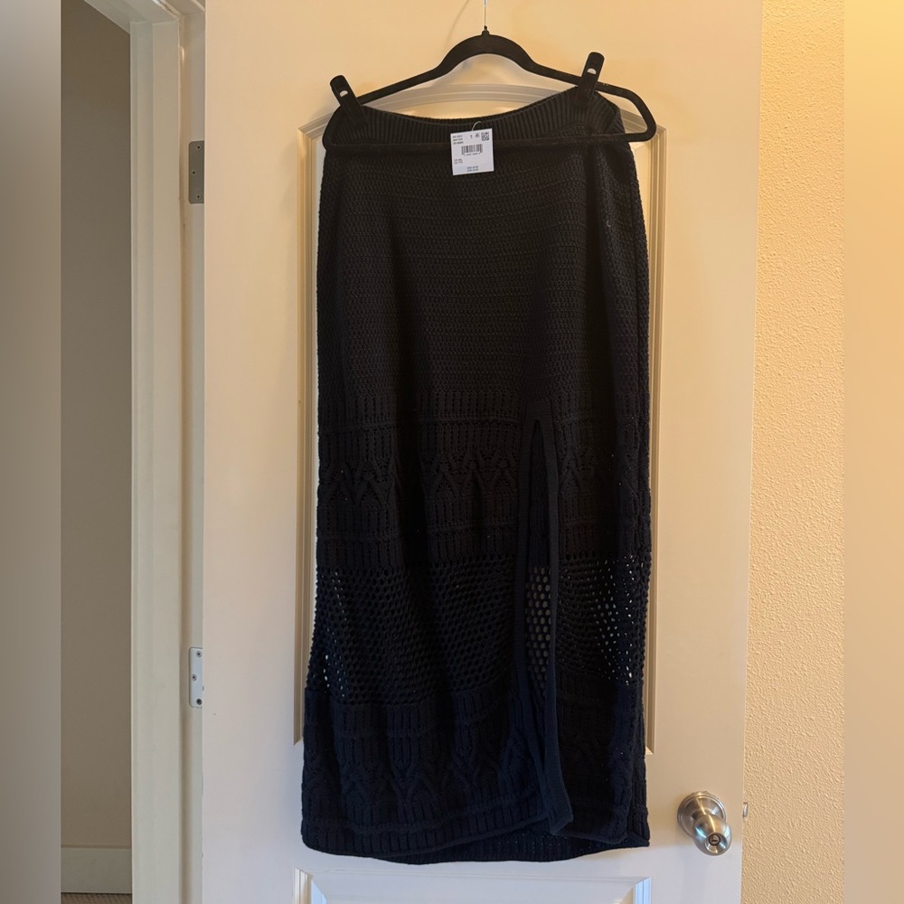 American Eagle crochet maxi skirt